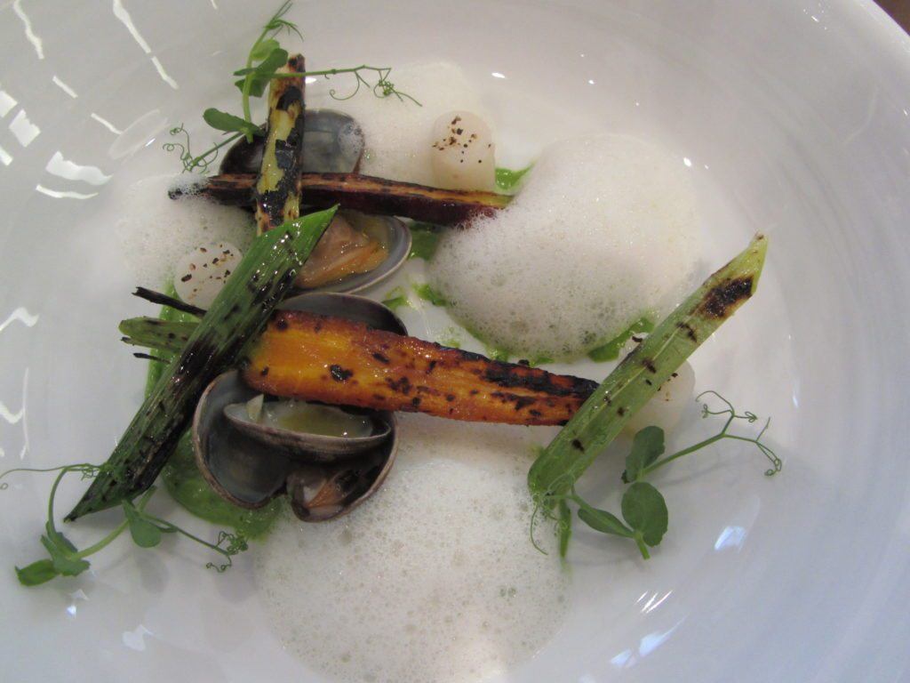 Starter at SaQuaNa Honfleur, France, 2 stars Michelin