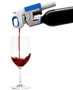 Coravin Model One / Model 1 pouring wine